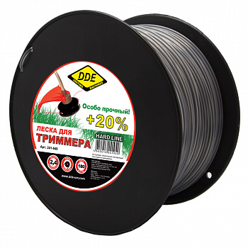 Корд трим.  2,4*180м бухта круг армированный DDE "Hard line"  241-949