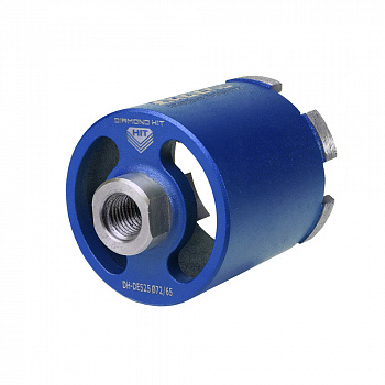 Коронка алмазная CROWN для подрозетников DH-DE525 Ø72/65 M16 R 6LSP