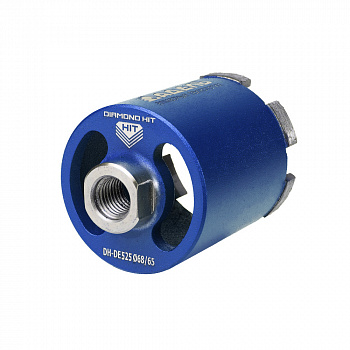 Коронка алмазная CROWN для подрозетников DH-DE525 Ø68/65 M16 R 6LSP