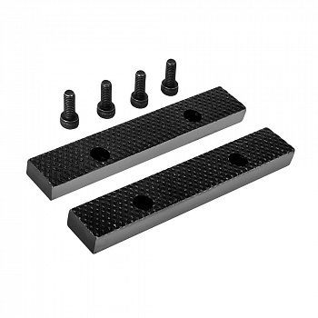 Губки сменные для тисков КОБАЛЬТ 125 мм.(2 шт. + крепёжные винты в комплекте), коробка (914-772)