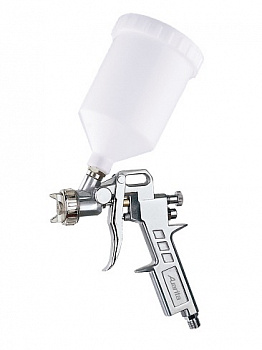 Краскопульт пневматический АВРОРА Auarita S-990P, 1.5mm 140-170л/мин, 3-5бар, пятно 200мм, 0.6л  6796