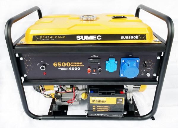 Электростанция бенз.SUMEC SU8800Е (6,0/6,5кВт) электростартер