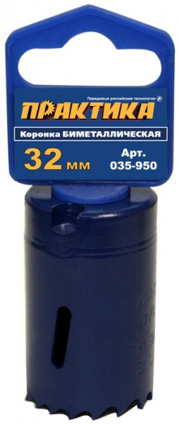 Коронка Практика биметаллич.32мм  035-950