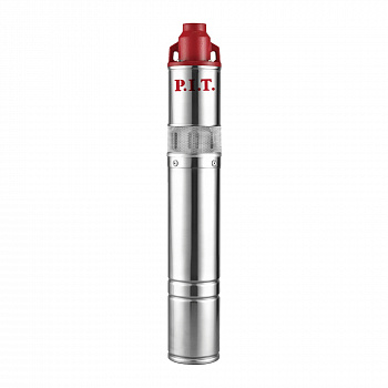 Насос скважинный P.I.T. PSW750-T1 (900Вт, напор 130м, произ-ть 33л/мин, нерж, терм.защ, винтовой)