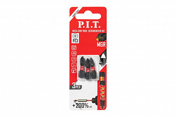 Бита ударная P.I.T. PZ3x25 мм 3 шт в уп.(ASDR01-25PZ3)