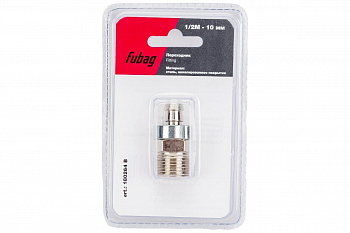 Переходник Fubag 1/2"М на елочку 10мм с обж. кол. блистер 180264В