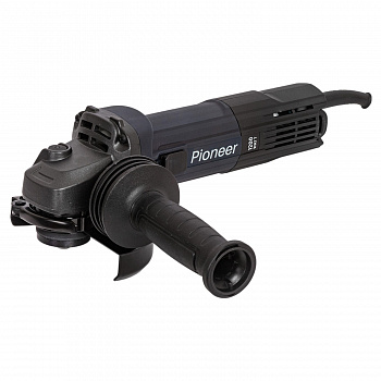 Шлифмашина угл Pioneer AG-E1200-125-01 125мм, 1200Вт, 12000об/мин, пылезащита  (10)