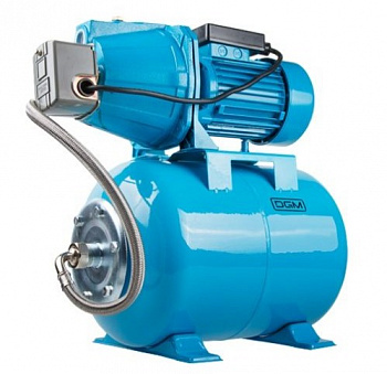 Станция насосная DGM BP-1100  1100Вт, 3100 л/ч, 45м, 5 бар макс, корпус насоса чугун, бак 24л