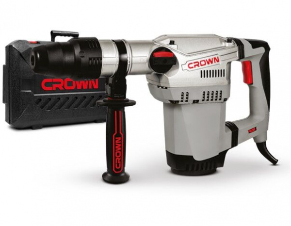 Перфоратор CROWN CT18118V BMC (SDS-MAX, 1250Вт, 10Дж, 0-3000 уд/мин, кейс)