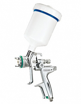 Краскопульт пневматический АВРОРА Auarita H-4004, 1.3mm, HVLP 400-450л/мин, 2бар, пятно 280мм, 0.6л  28698