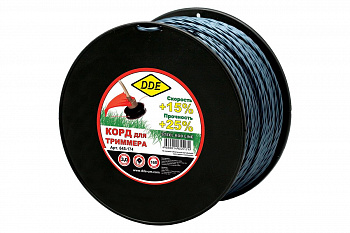 Корд трим.  3,0*160м бухта крест витой армированный DDE "Steel rod line"  645-174