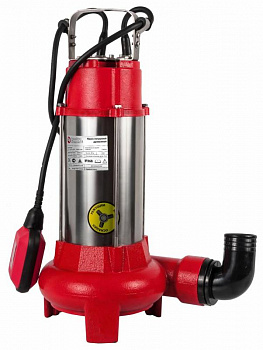 Насос дренажный QUATTRO ELEMENTI Sewage 1100F Ci-Cut (1.1кВт, 14000л/ч, грязевой, 7 м,21кг, с ножом)