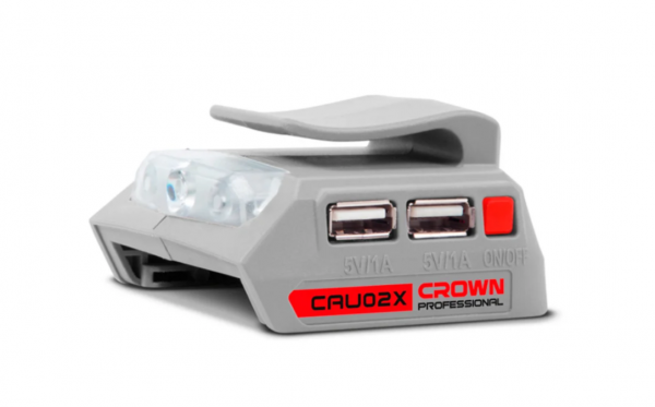 Устройство зарядное CROWN CAU02X универсальное