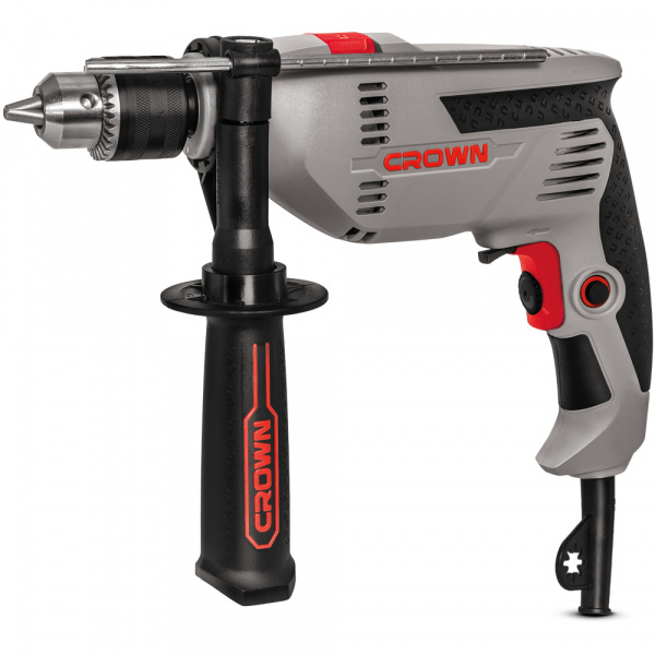 Дрель CROWN CT10129 (750Вт 13мм) ударная