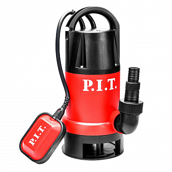 Насос дренажный P.I.T. PSW1100-W (1100Вт, гряз вода, напор 12м, производ 300л/мин, корпус ударпластик)