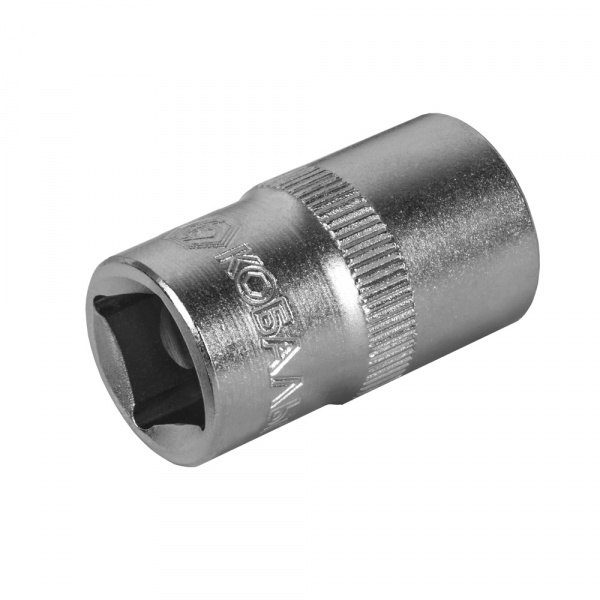 Головка торцевая КОБАЛЬТ 1/2", 15 мм, Cr-V (1шт.) подвес 643-088