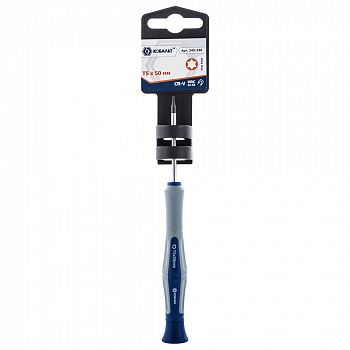 Отвертка для точных работ КОБАЛЬТ Ultra Grip T5х50мм CR-V, 2комп рукоятка (1шт.) подвес 245-336