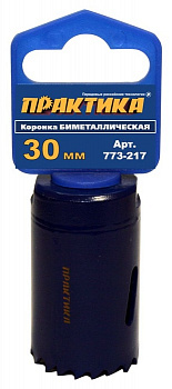 Коронка Практика биметаллич. 30мм  773-217