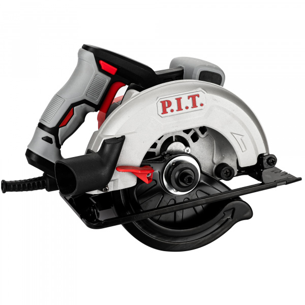 Пила дисковая P.I.T. PKS 165-C (1200Вт, 5500 об/мин, диск 165 мм,глубина пропила 53мм)