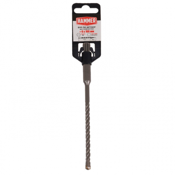 Бур Hammer Flex 201-108 SDS+  6 X 160