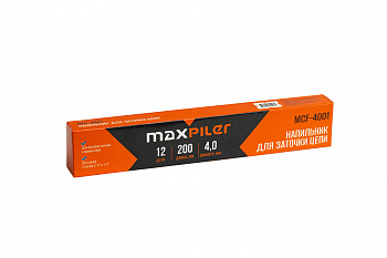 Напильник для заточки цепи MaxPiler MCF-4001 (4 мм, для цепей с шагом 3/8"P и 1/4")