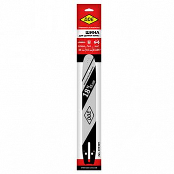 Шина 3/8"- 1,3- 62- 18" DDE сварная (для цепи 91P/VS/VXL)(180SPEA041)