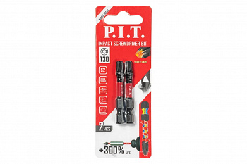 Бита ударная P.I.T. T30x50 мм 2 шт в уп.(ASDR01-50T30)
