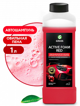 Средство для бесконт.мойки GraSS Розовая суперпена "Active Foam RED" концентрат  1кг  800001  (12)