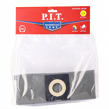 Фильтр-мешок P.I.T. ADVANCE AVCP02-0020 (синтетический, многоразовый, 1 шт., 20 л.)