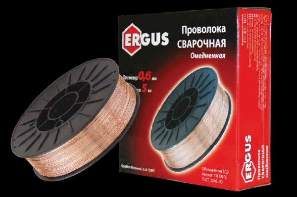 Проволка сварочная ERGUS омедненная 770-353