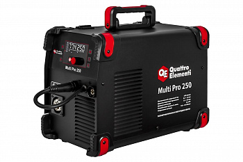 Свар.полуавтомат QUATTRO ELEMENTI Multi Pro 250 (250A, 3 вида сварки MIG/TIG/MMA, кат. 5кг, дисплей)