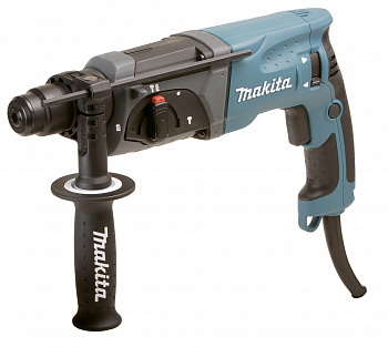 Перфоратор Makita HR2470  SDS +, 780Вт, 2,7 Дж, 3реж, 0-4500 уд/мин