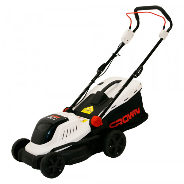 Газонокос.акк.кол. CROWN CT29018HX-4 40В(2*20В) В3+,Бесщеточная, Мощность 1000 Вт,в комплекте зарядк