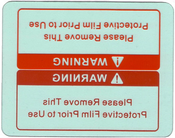 Стекло д/маски сварщика Fubag OPTIMA (внешнее 114.5х89 мм) 991903