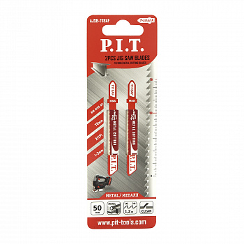 Набор пилок д\лобзика P.I.T. T118AF (гибкие) 50мм(AJSB-T118AF)