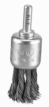 Щетка металлическая P.I.T. 25x0,35мм хвостовик 6 мм(APLS10-H025)