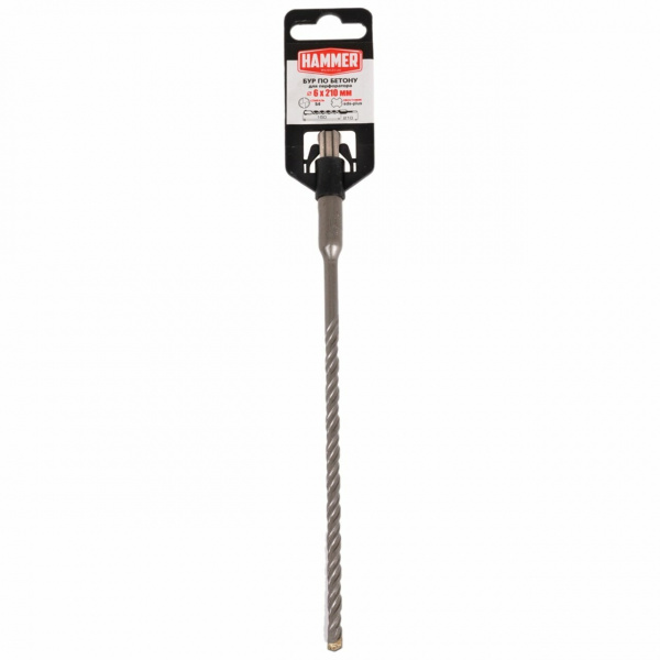 Бур Hammer Flex 201-109 SDS+  6 X 210