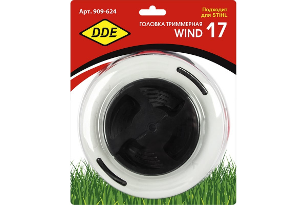 Головка тримм. DDE Wind 17 аналог Stihl AutoCut С26-2 (M10х1.00 лев.) 909-624