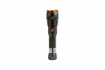 Фонарь ручной аккум. MAXPILER MPF-04 (3000-80 Лм, LED COB, 3 реж, 2-20ч, 3.7В/4000мАч, фокус. света)