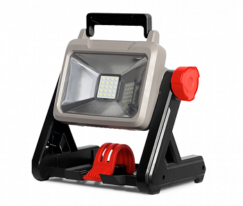 Фонарь акк CROWN CT26018HX (В3+, 20В, 20Вт, 1000/2000Лм, макс.угол 360°, примерное время от 2Ач—170/85 мин, от 4Ач—340/170 м, БЕЗ АКК и ЗУ, картон)