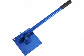 Станок для гибки арматуры КОБАЛЬТ диаметром 8 - 10 мм, стальное основание, обрезиненная рукоятка 450 мм, коробка (920-612)
