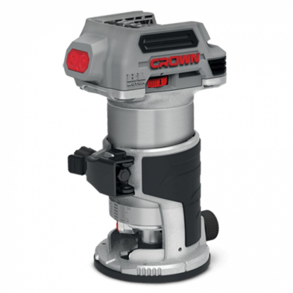 Фрезер акк. CROWN CT26010HX (20В, цанга 8, без акк и зу, бесщеточный двигатель,коробка)