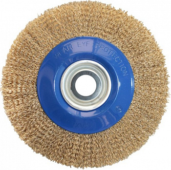 Кордщетка для точил ПРАКТИКА 250 мм мягкая, переходники 1/2", 5/8", 3/4", 7/8", 1"
