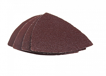Насадка для МФИ ПРАКТИКА шлиф.листы, дельта, VELCRO БЕЗ отверстий 80 мм, P40, 80, 120, 240, 240-423