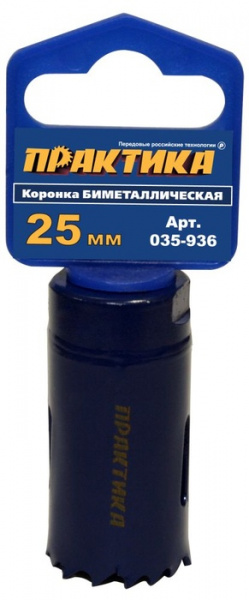 Коронка Практика биметаллич.25мм  035-936