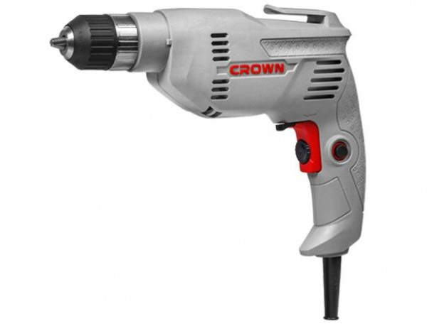 Дрель CROWN CT10126C (400Вт 10мм)
