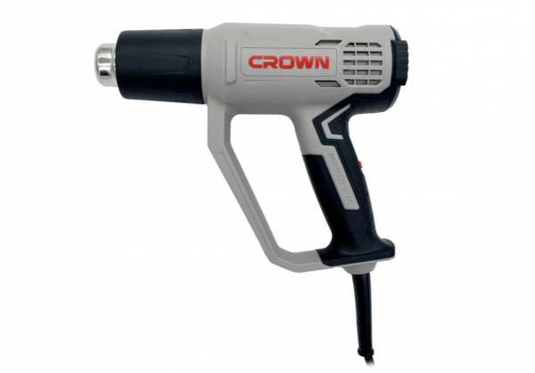 Фен CROWN CT19043K (2000Вт, 50/50-650/50-650℃, 600/300/600 л/мин, LED дисплей)