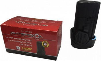 Аккумулятор Интерскол БА-2,5/12 2,5А/ч, 12В, Li-ion (для серии АПИТ)