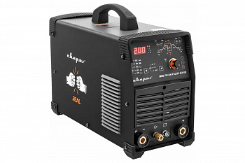 Сварочный аргонодуговой аппарат СВАРОГ REAL TIG 200 P AC/DC (E201B) BLACK(маска+ педаль+краги)6кВт, 5-200А  99292