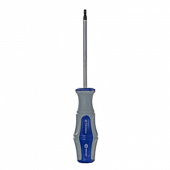 Отвертка КОБАЛЬТ Ultra Grip Torx Tamper-15 х 100 мм CR-V, двухкомпонентная рукоятка (1 шт.) 910-041